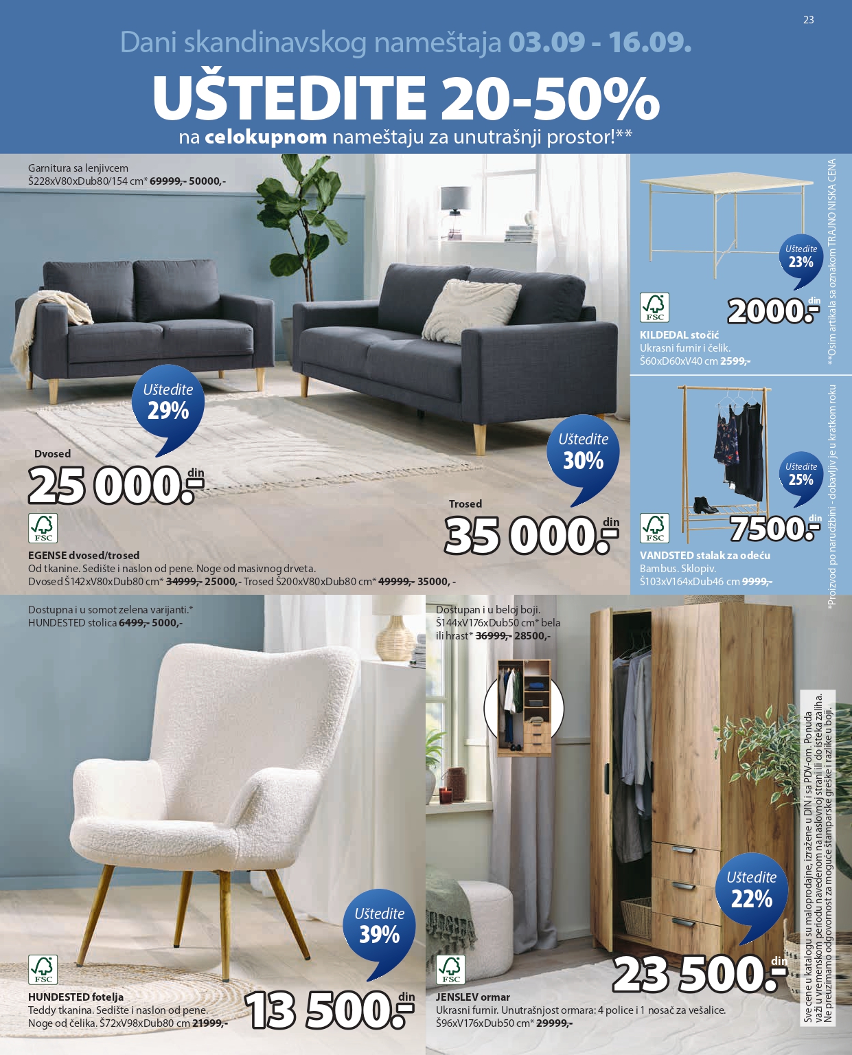 Jysk katalog 3-16.9.2025.