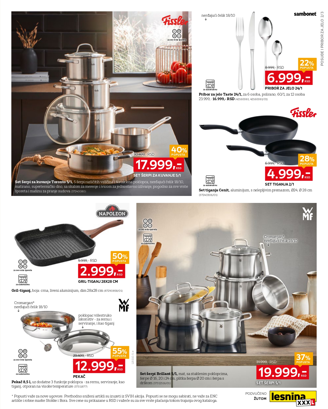 Lesnina XXXL katalog PORCELAN 29.9-26.10.2025.