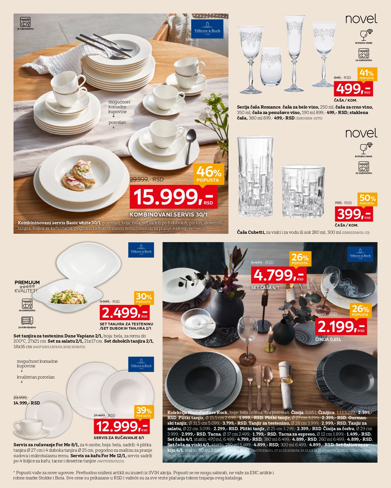 Lesnina XXXL katalog PORCELAN 29.9-26.10.2025.