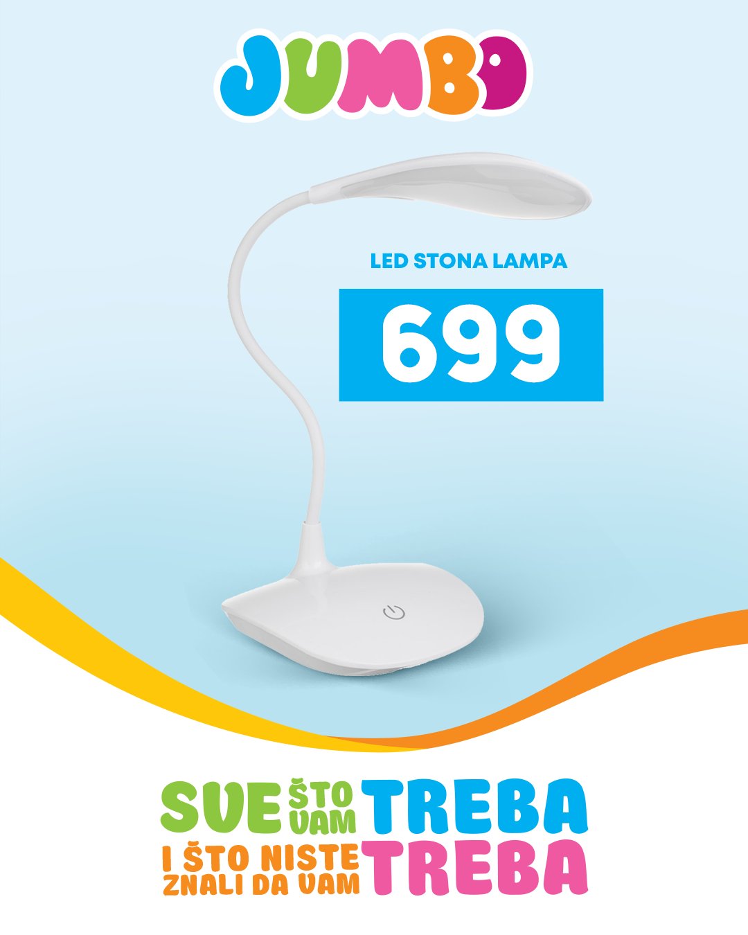 Jumbo LED LAMPE – septembar 2025.