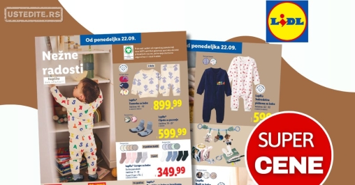 Lidl NEŽNE RADOSTI 22-24.9.2025.