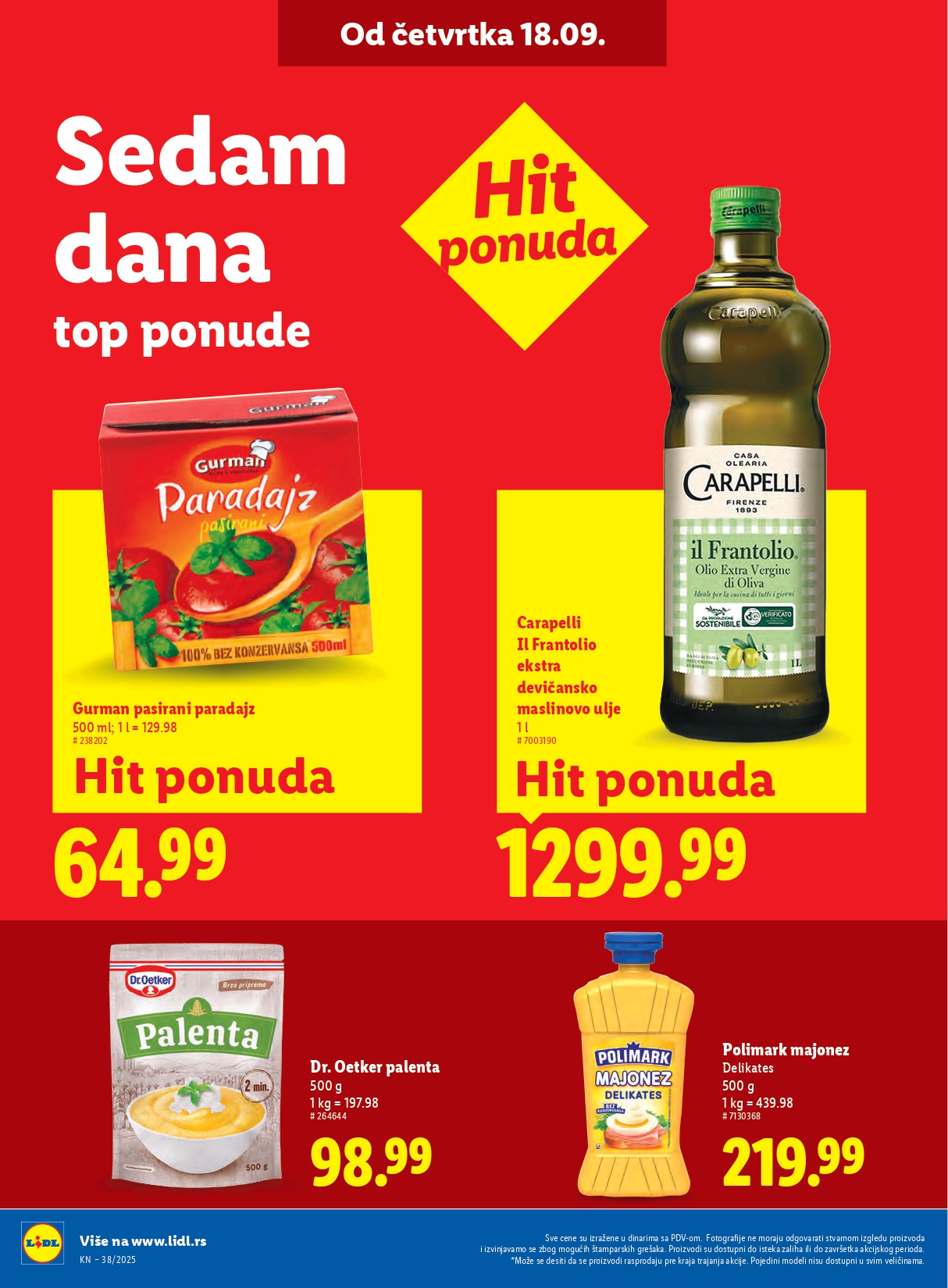 Lidl katalog 18-24.9.2025.