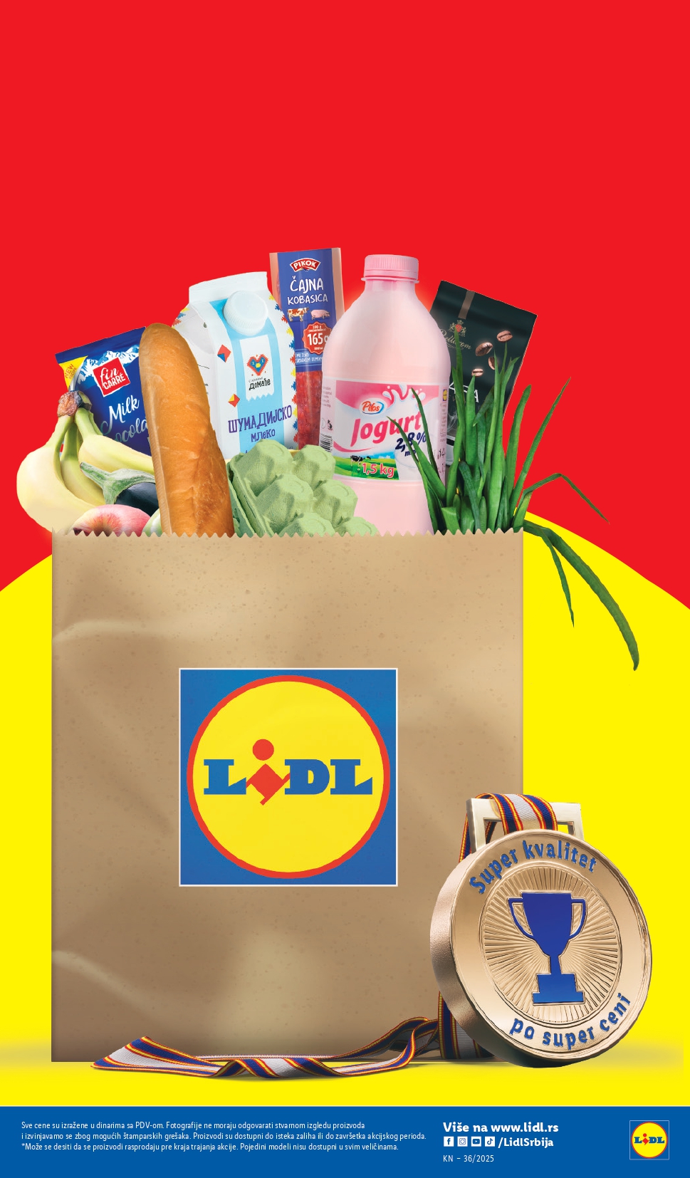 Lidl katalog PREHRANA 4-10.9.2025.