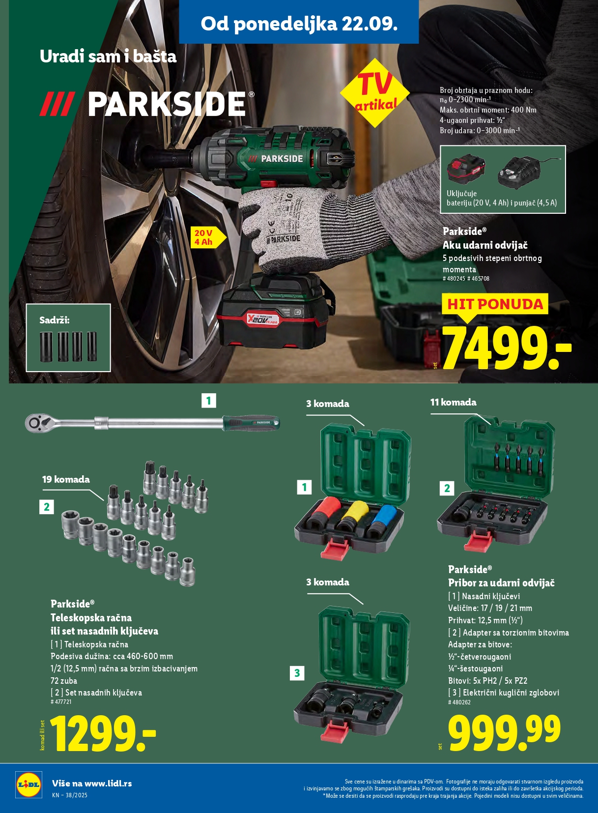 Lidl katalog 18-24.9.2025.