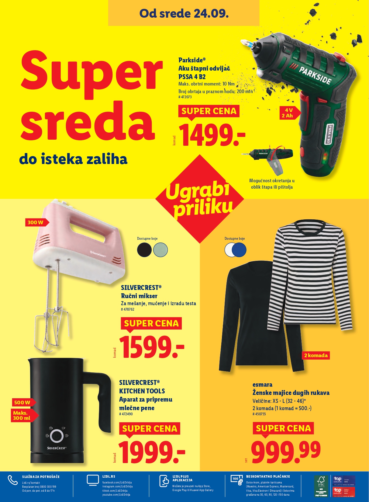 Lidl katalog 18-24.9.2025.
