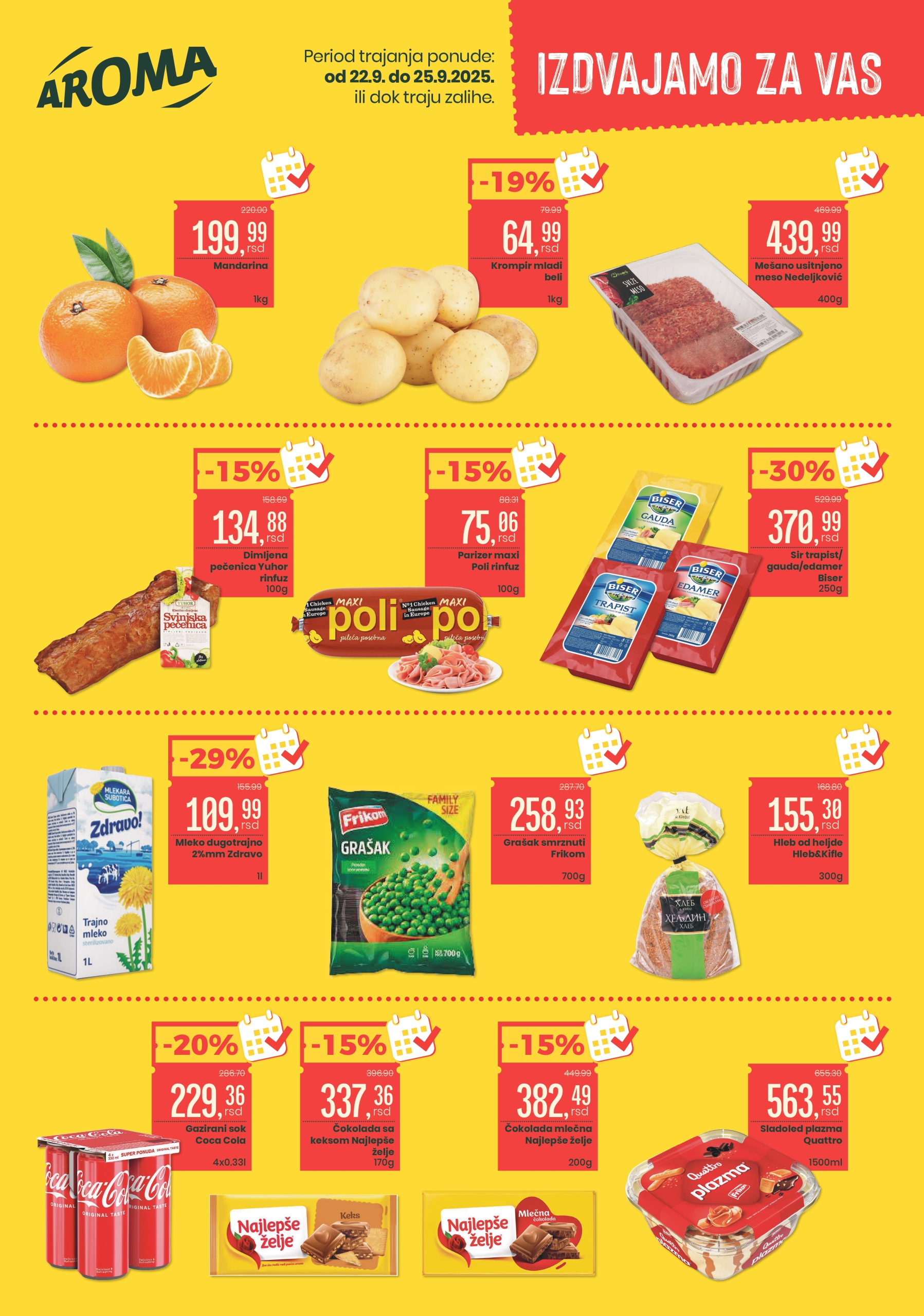 Aroma AKCIJA 22-25.9.2025.