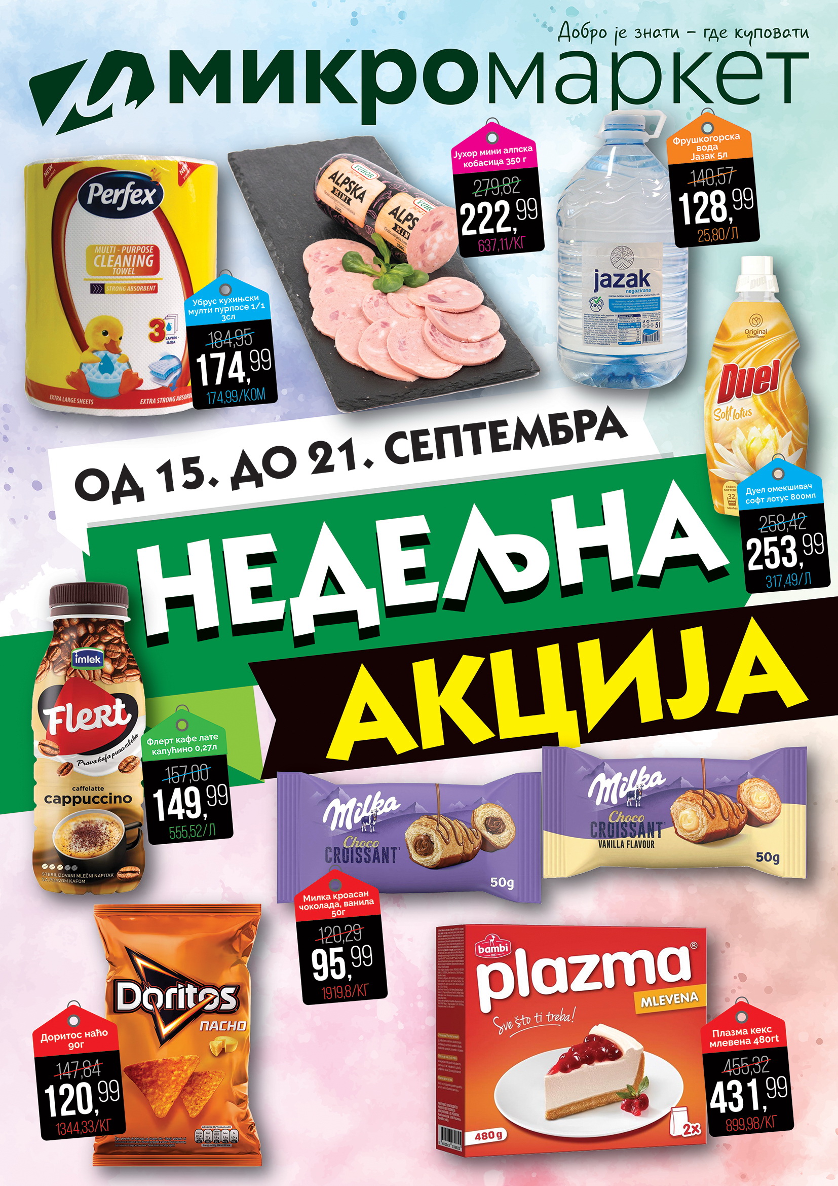 Mikromarket NEDELJNA AKCIJA 15-21.9.2025.