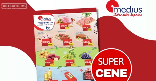 Medius VIKEND AKCIJA 26-29.9.2025.