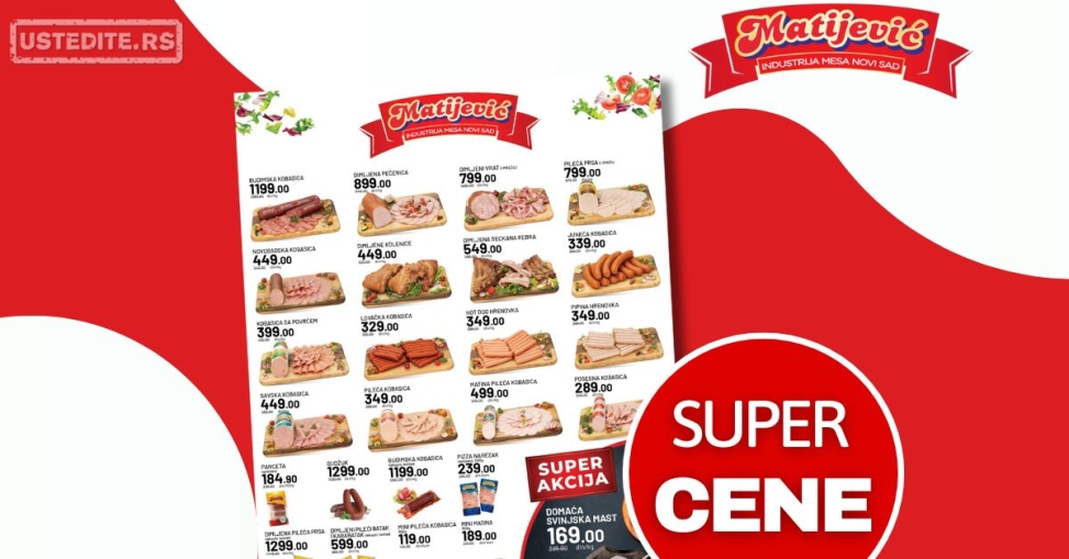 Matijević SUPER AKCIJA 15-28.9.2025.
