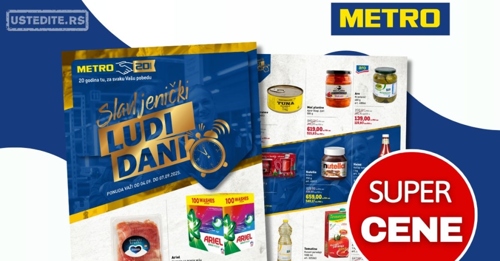 Metro katalog LUDI DANI 4-17.9.2025.