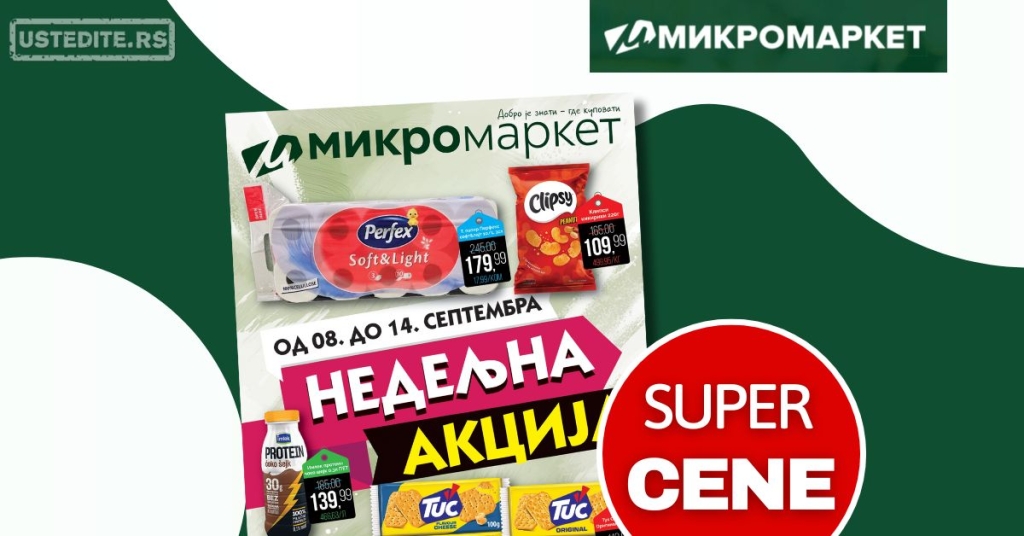 Mikromarket NEDELJNA AKCIJA 8-14.9.2025.