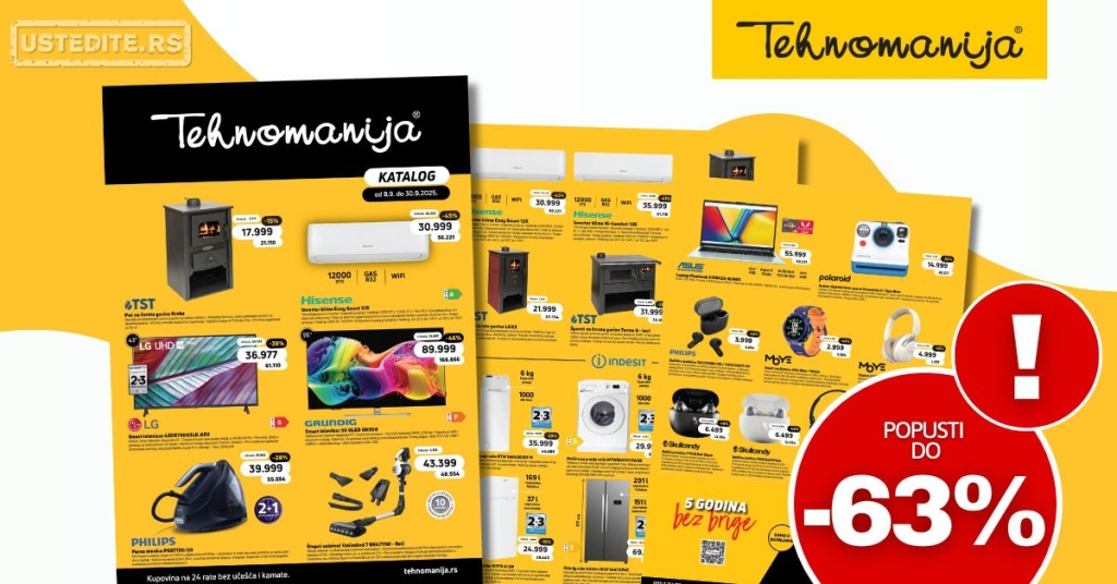 Tehnomanija katalog 8-30.9.2025.