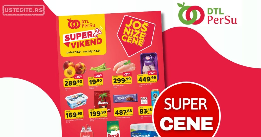 DTL PerSu VIKEND AKCIJA 12-14.9.2025.