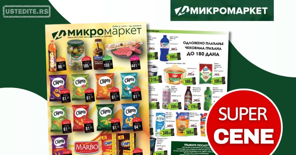 Mikromarket katalog 1-15.9.2025.
