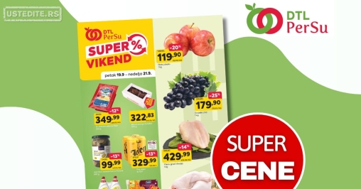 DTL PerSu VIKEND AKCIJA 19-21.9.2025.