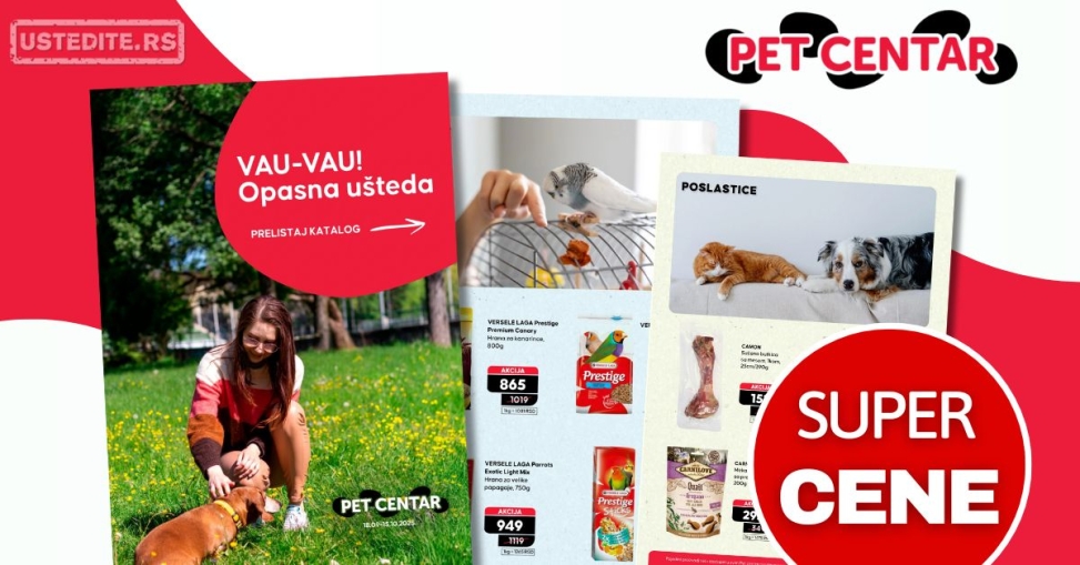 Pet centar katalog 18.9-15.10.2025.