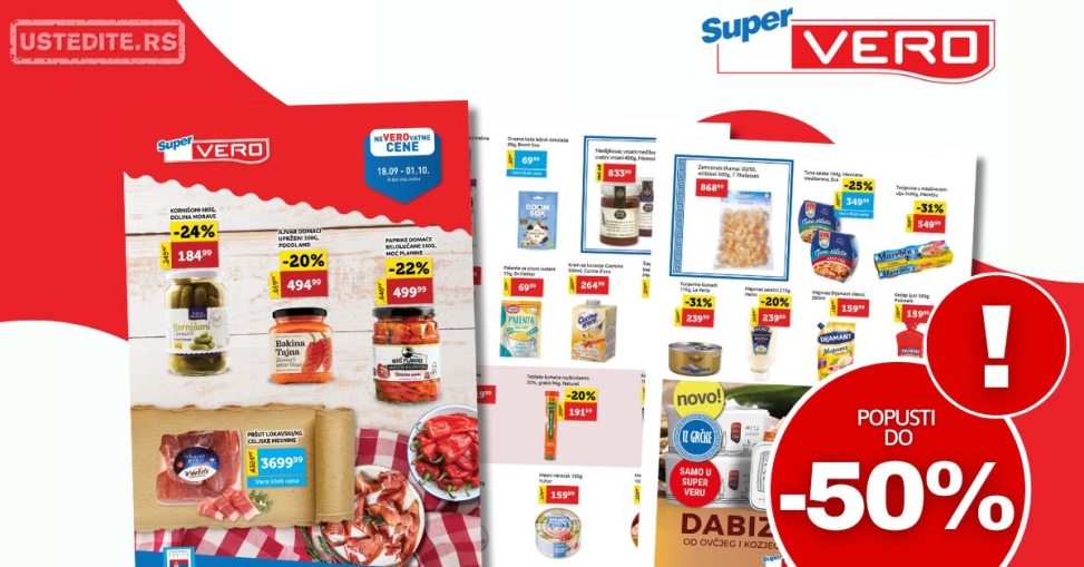 Super Vero katalog 18.9-1.10.2025.