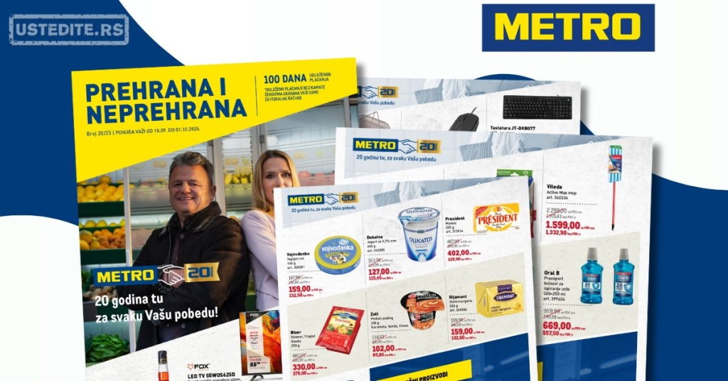 Metro katalog PREHRANA/NEPREHRANA 18.9-1.10.2025.