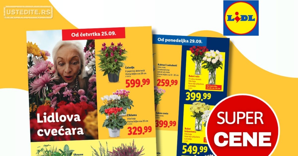 Lidl CVEĆARA 25.9-1.10.2025.