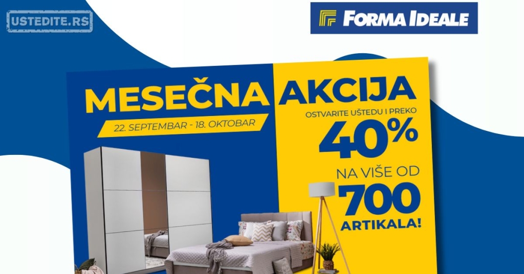 Forma Ideale MESEČNA AKCIJA 22.9-18.10.2025.