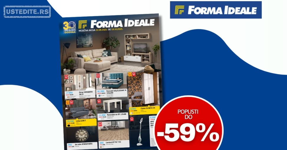 Forma Ideale katalog 22.9-18.10.2025.