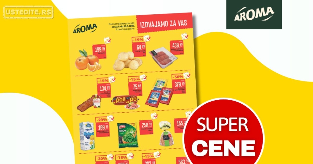 Aroma AKCIJA 22-25.9.2025.