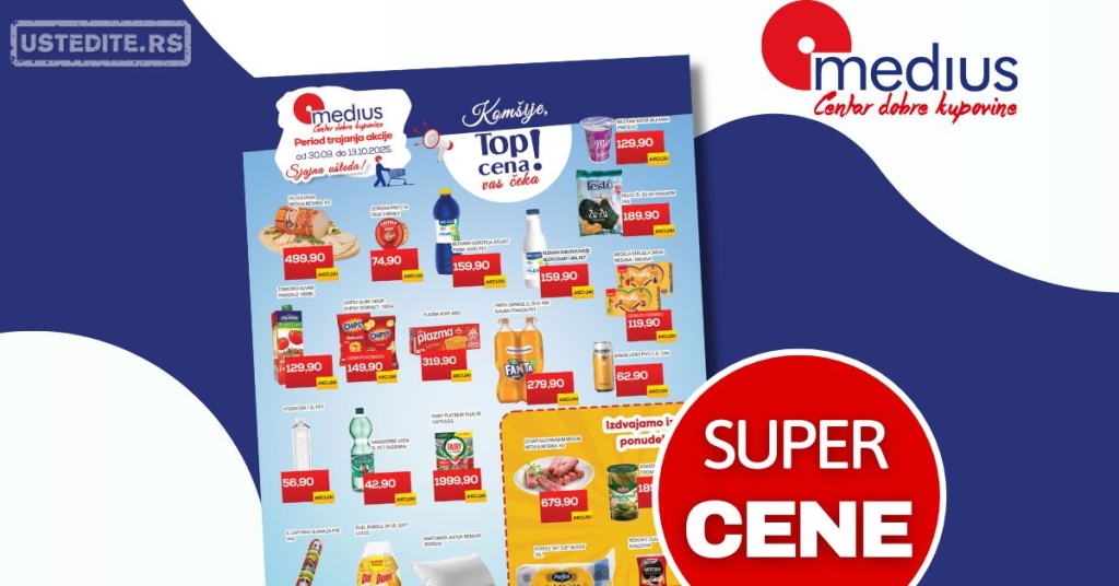 Medius TOP CENA 30.9-13.10.2025.