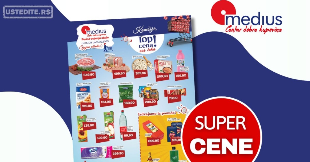 Medius TOP CENA 2-15.9.2025.