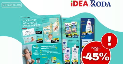 Roda & Idea katalog SVE ZA VAŠE DETE 6-30.9.2025.