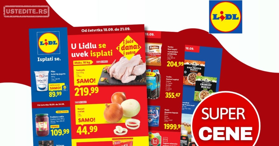 Lidl katalog 18-24.9.2025.