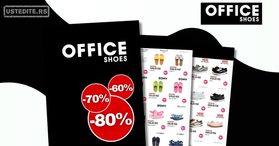Office Shoes SNIŽENJE do 80% septembar 2025.