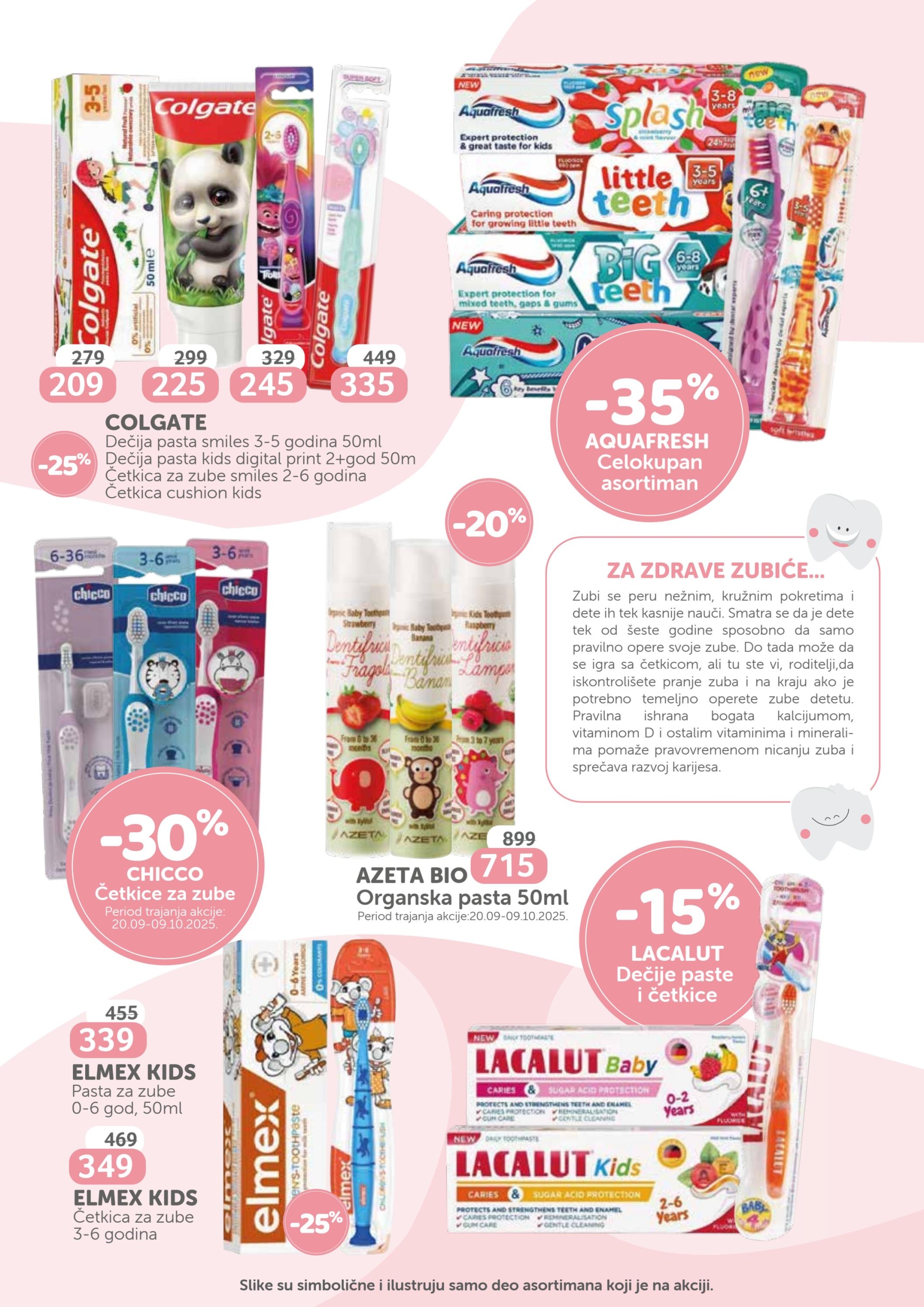 Aksa katalog ORALNA HIGIJENA 19.9-9.10.2025.