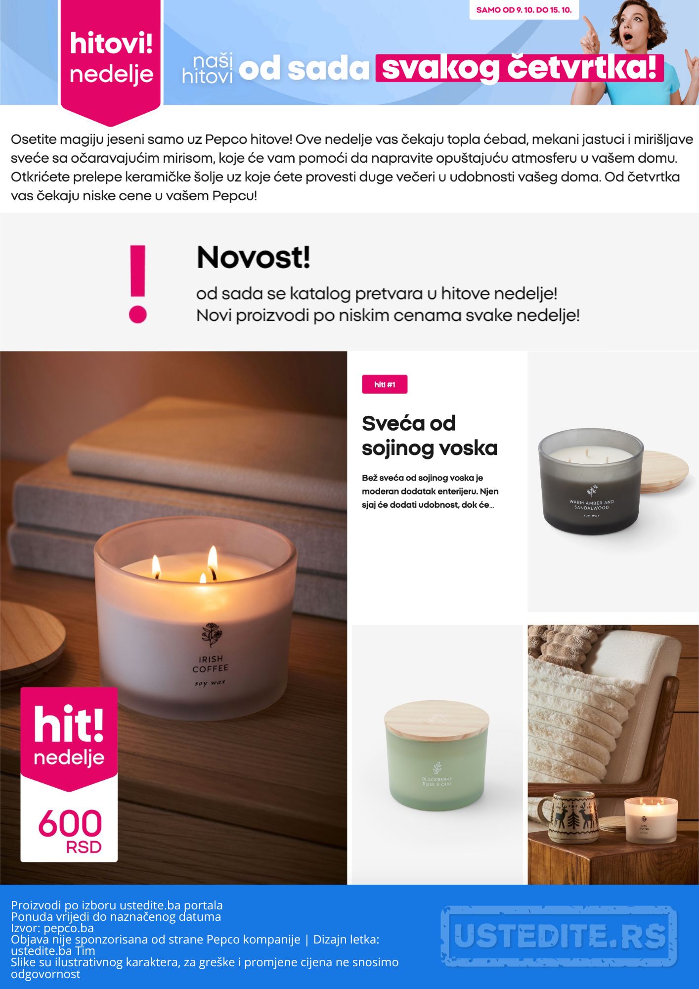 Pepco HITOVI NEDELJE 9-15.10.2025.