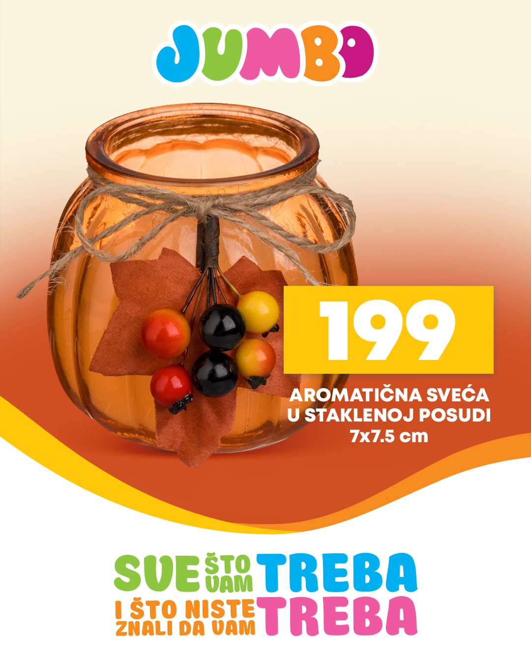Jumbo AROMATIČNE SVEĆE oktobar 2025.