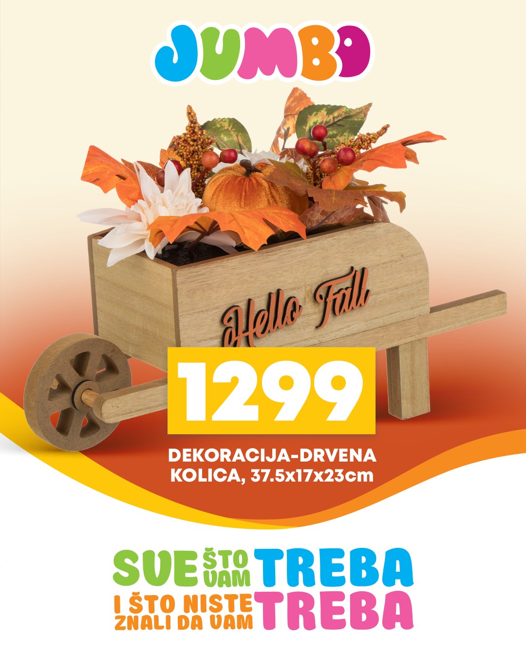 Jumbo DEKORACIJE ZA DOM oktobar 2025.