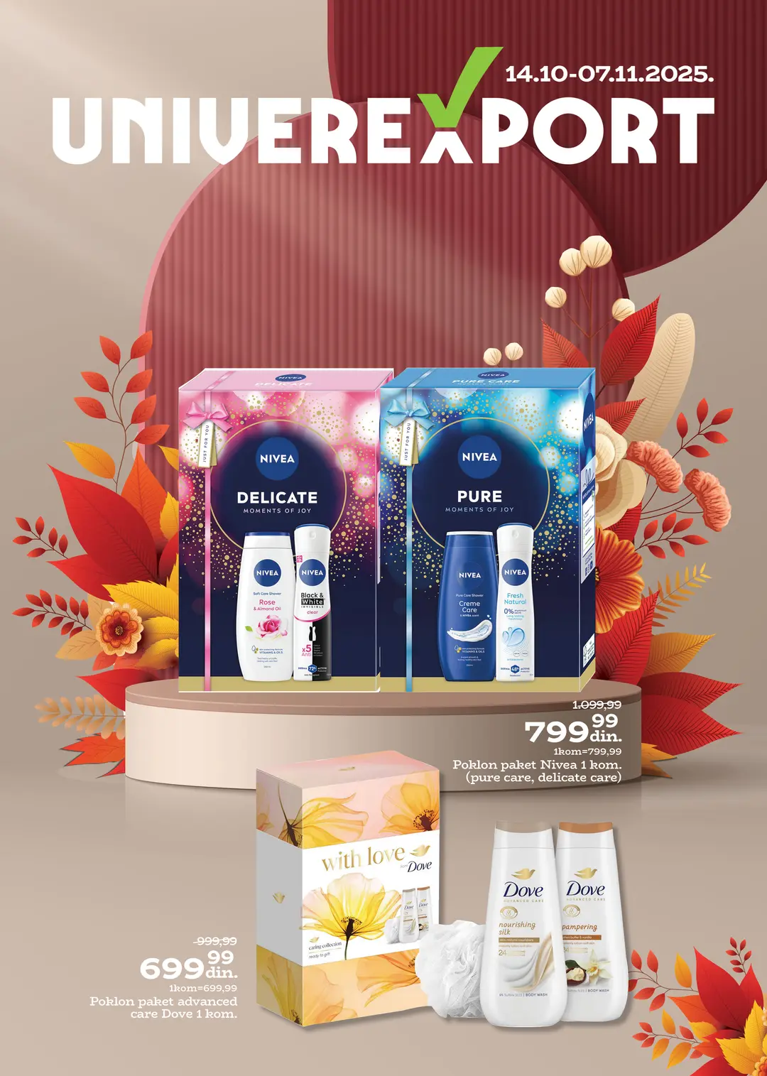 Univerexport katalog JESENJA NEGA 14.10-7.11.2025.