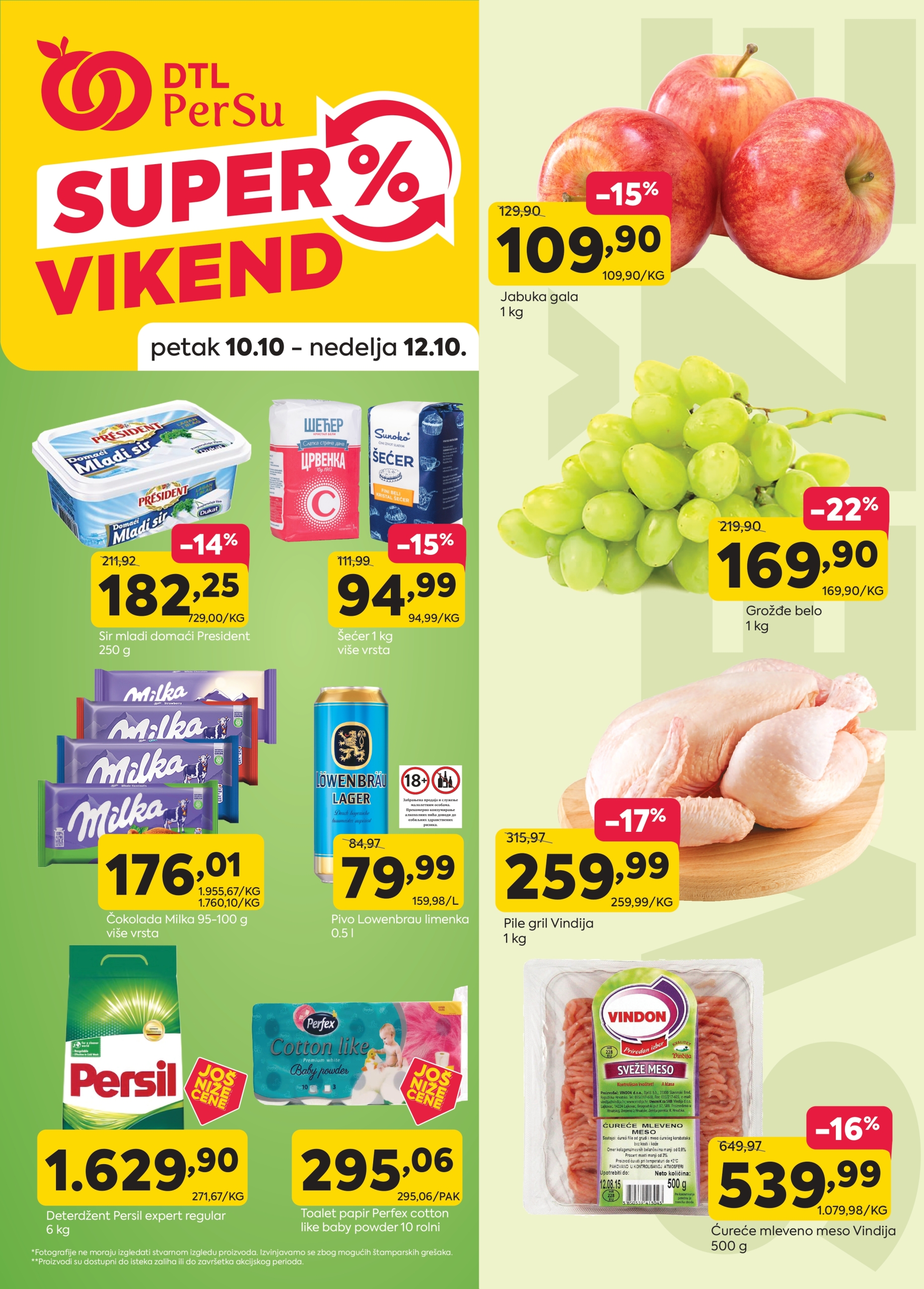 DTL PerSu VIKEND AKCIJA 10-12.10.2025.