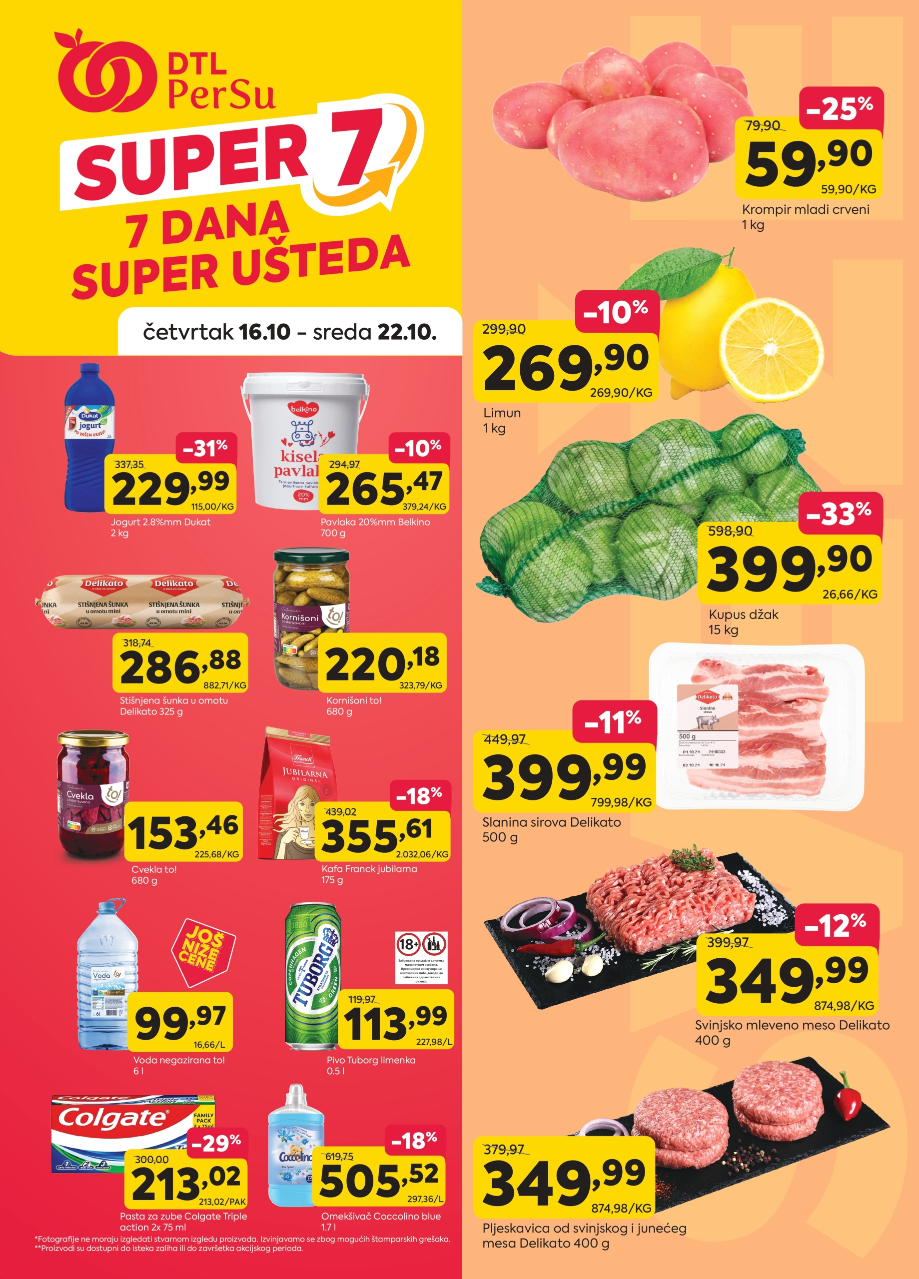 DTL PerSu NEDELJNA AKCIJA 16-22.10.2025.