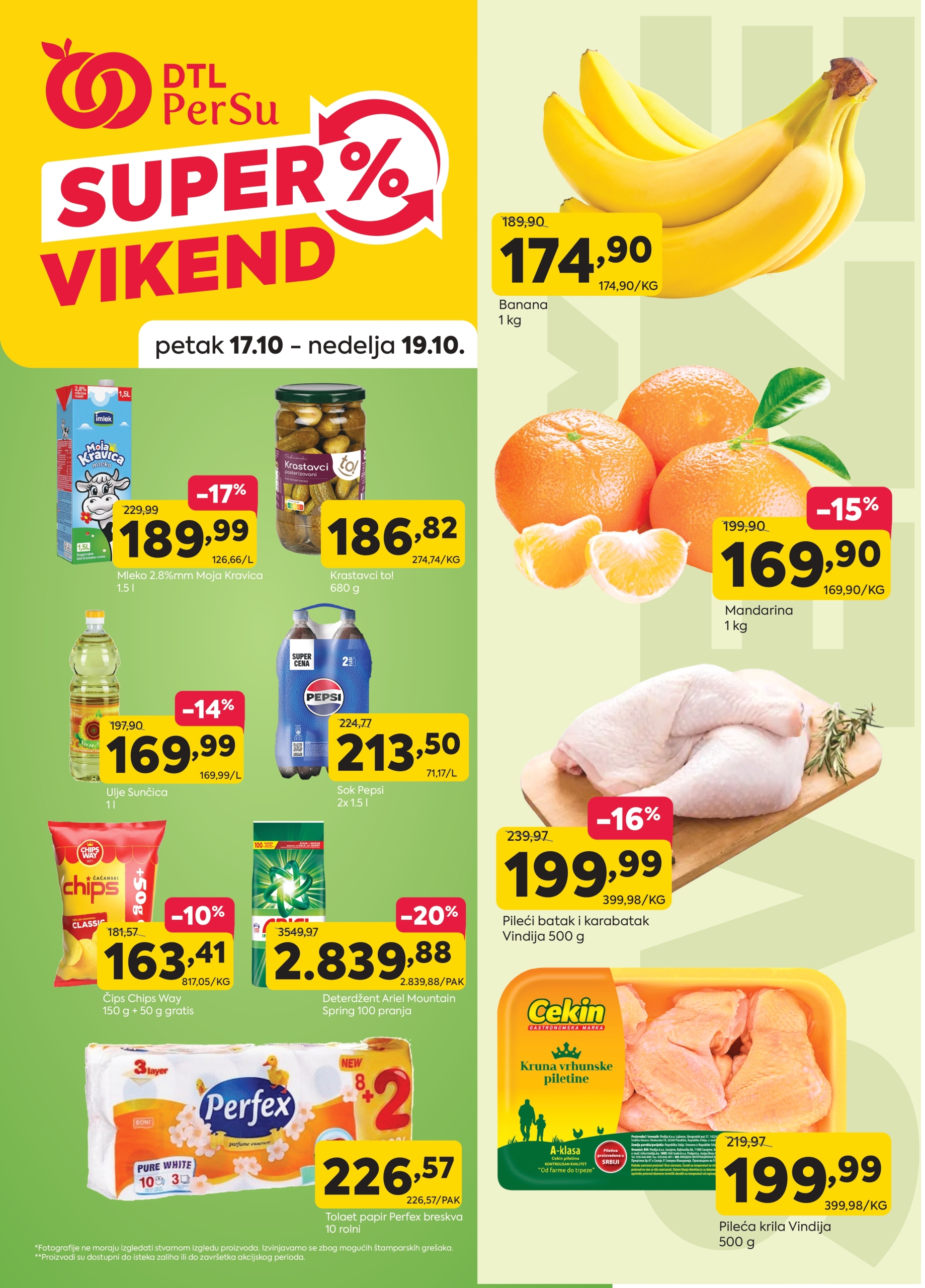 DTL PerSu VIKEND AKCIJA 17-19.10.2025.