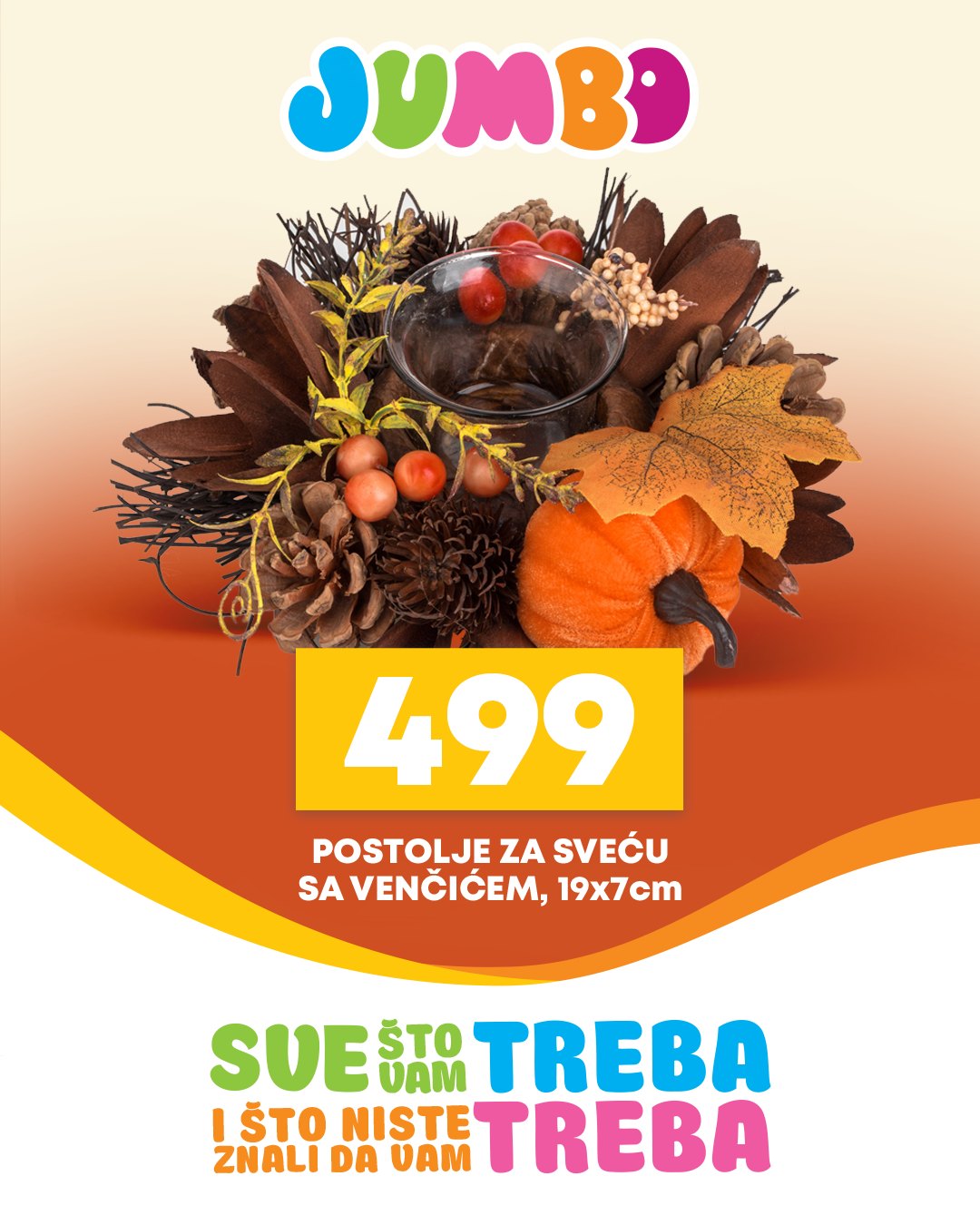 Jumbo AROMATIČNE SVEĆE oktobar 2025.