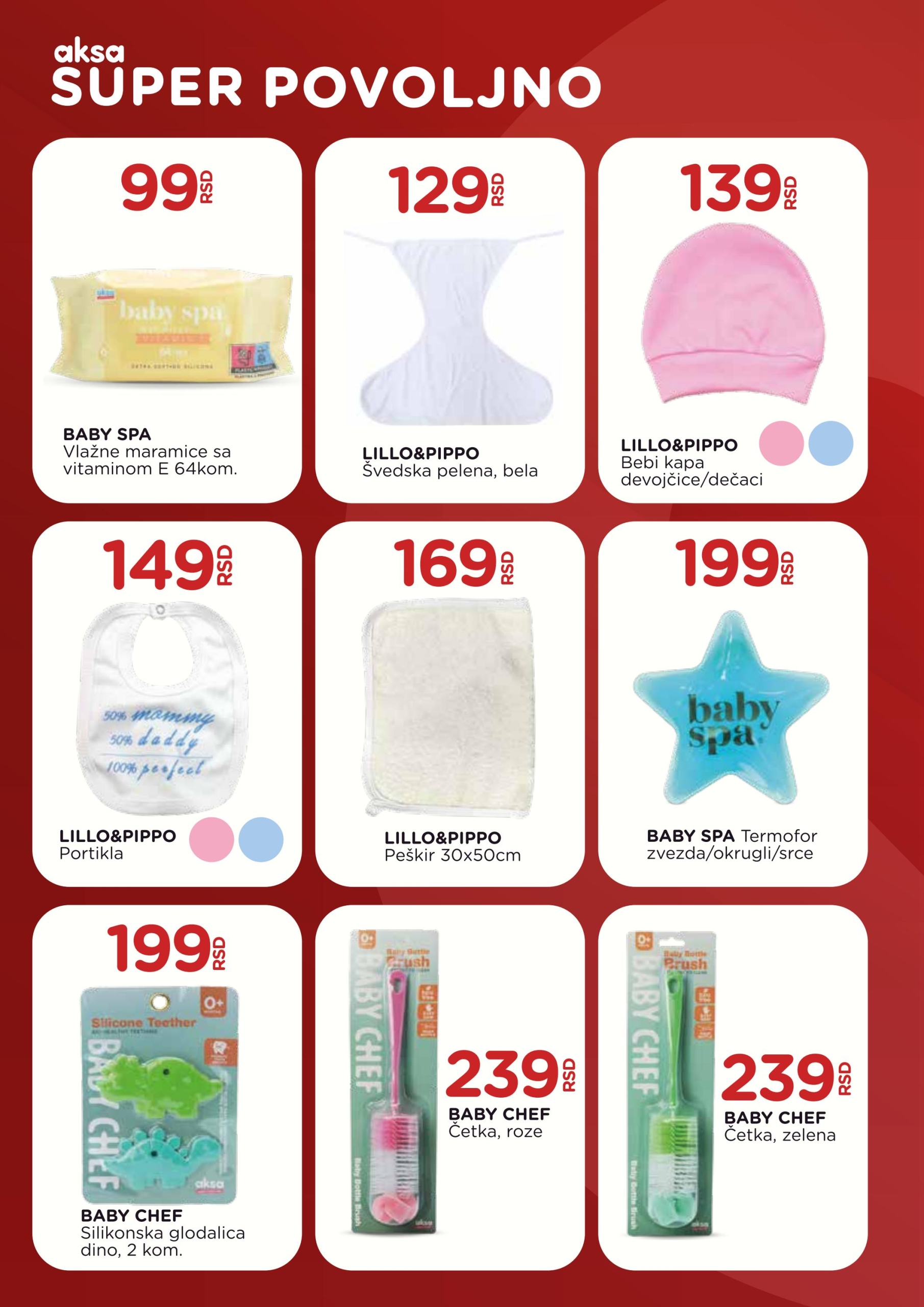 Aksa katalog SUPER POVOLJNO - sniženje do 19.1.2025.