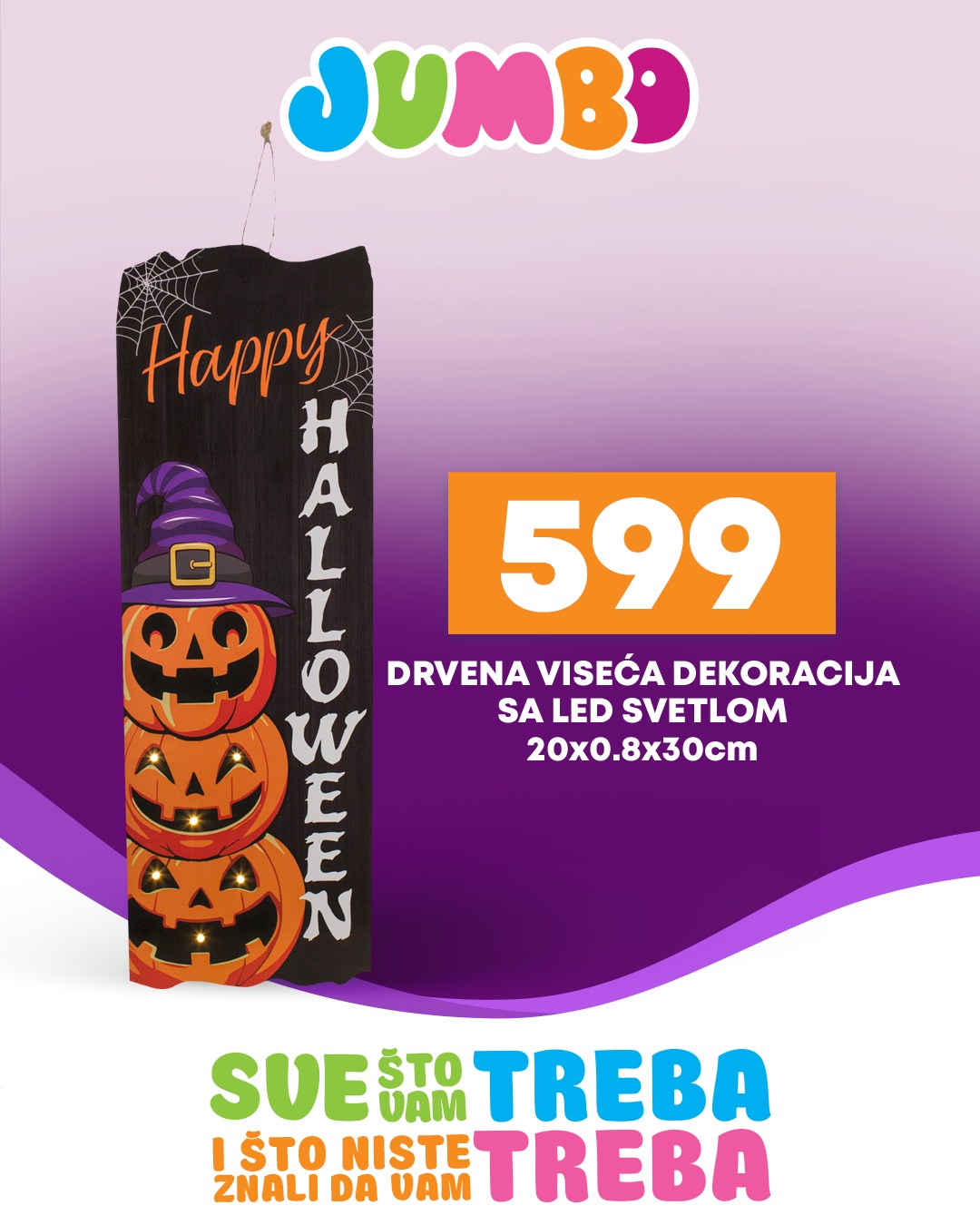 Jumbo HALLOWEEN oktobar 2025.