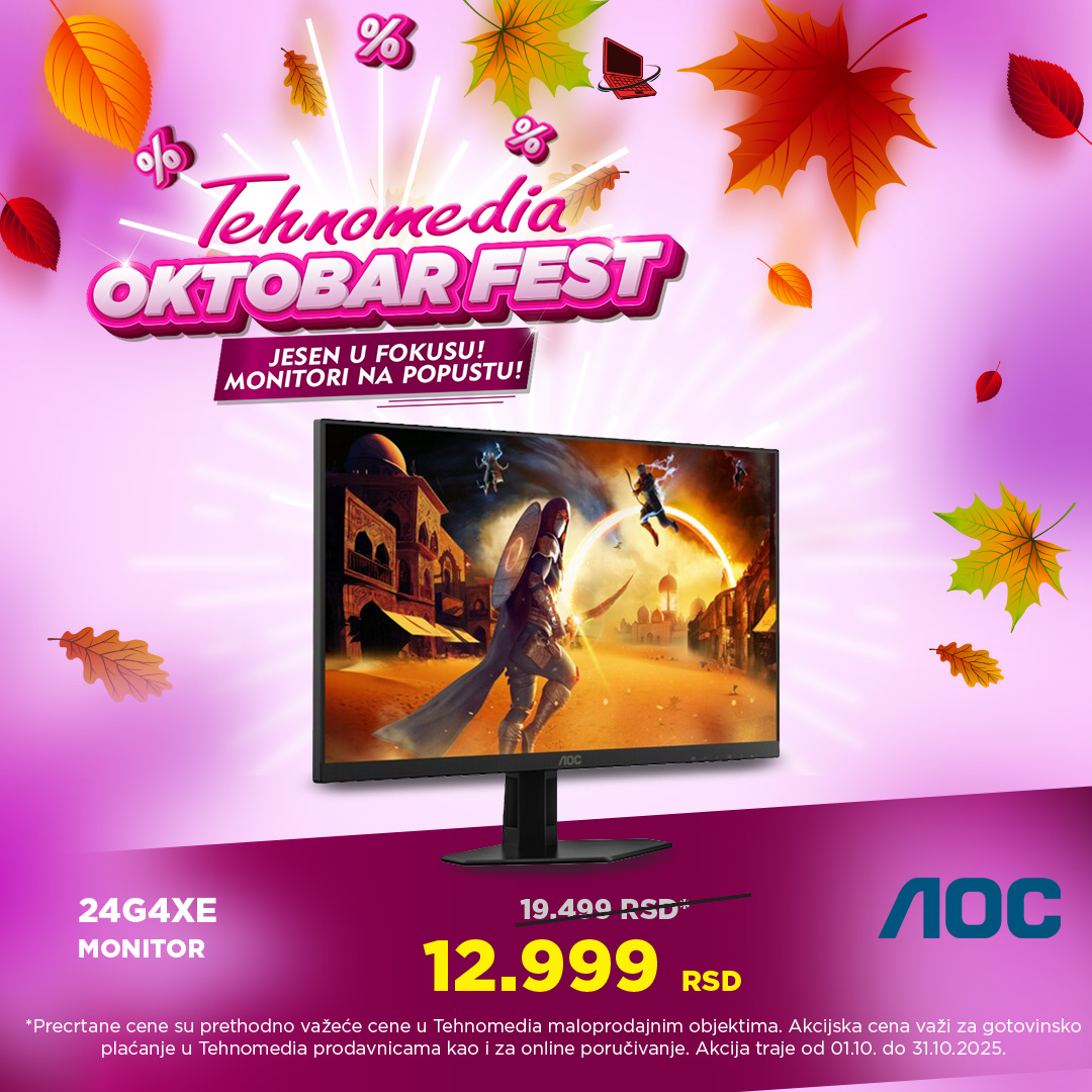 Tehnomedia AKCIJA 1-31.10.2025.