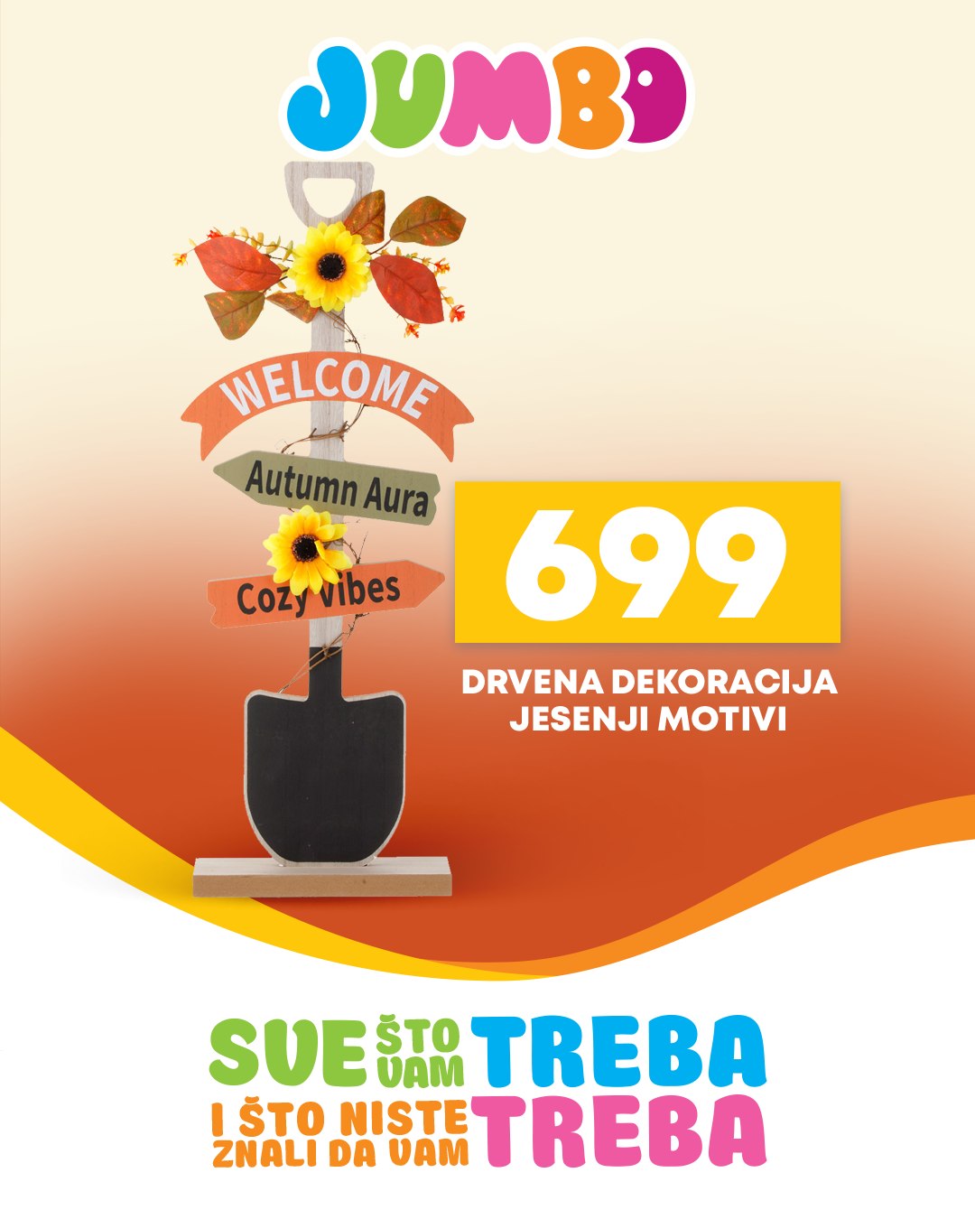 Jumbo DEKORACIJE ZA DOM oktobar 2025.