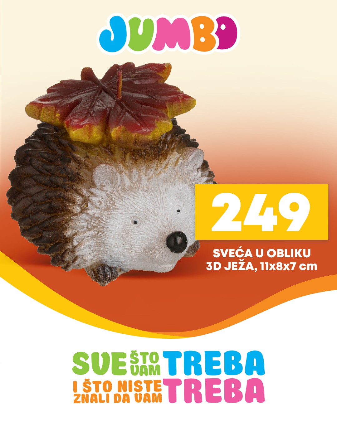 Jumbo AROMATIČNE SVEĆE oktobar 2025.