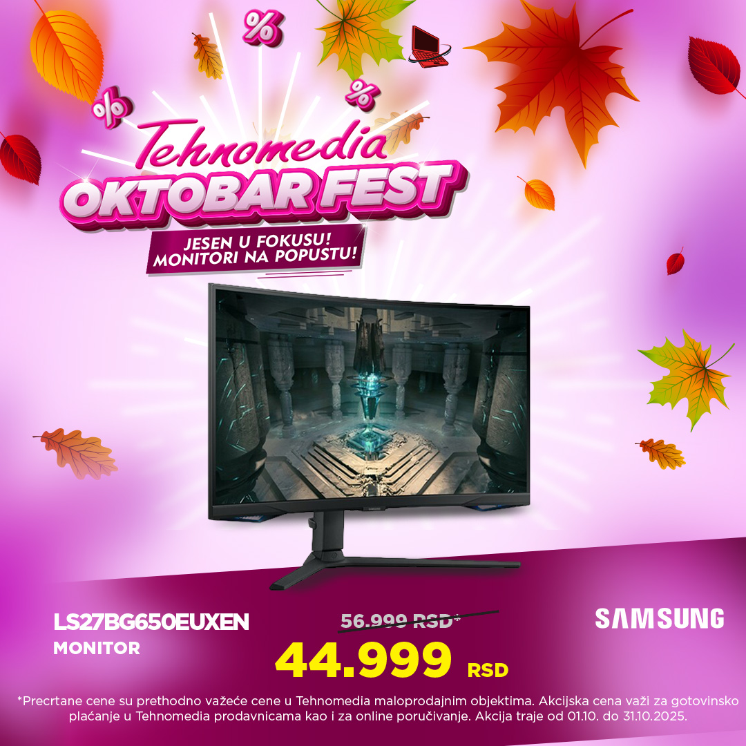 Tehnomedia AKCIJA 1-31.10.2025.