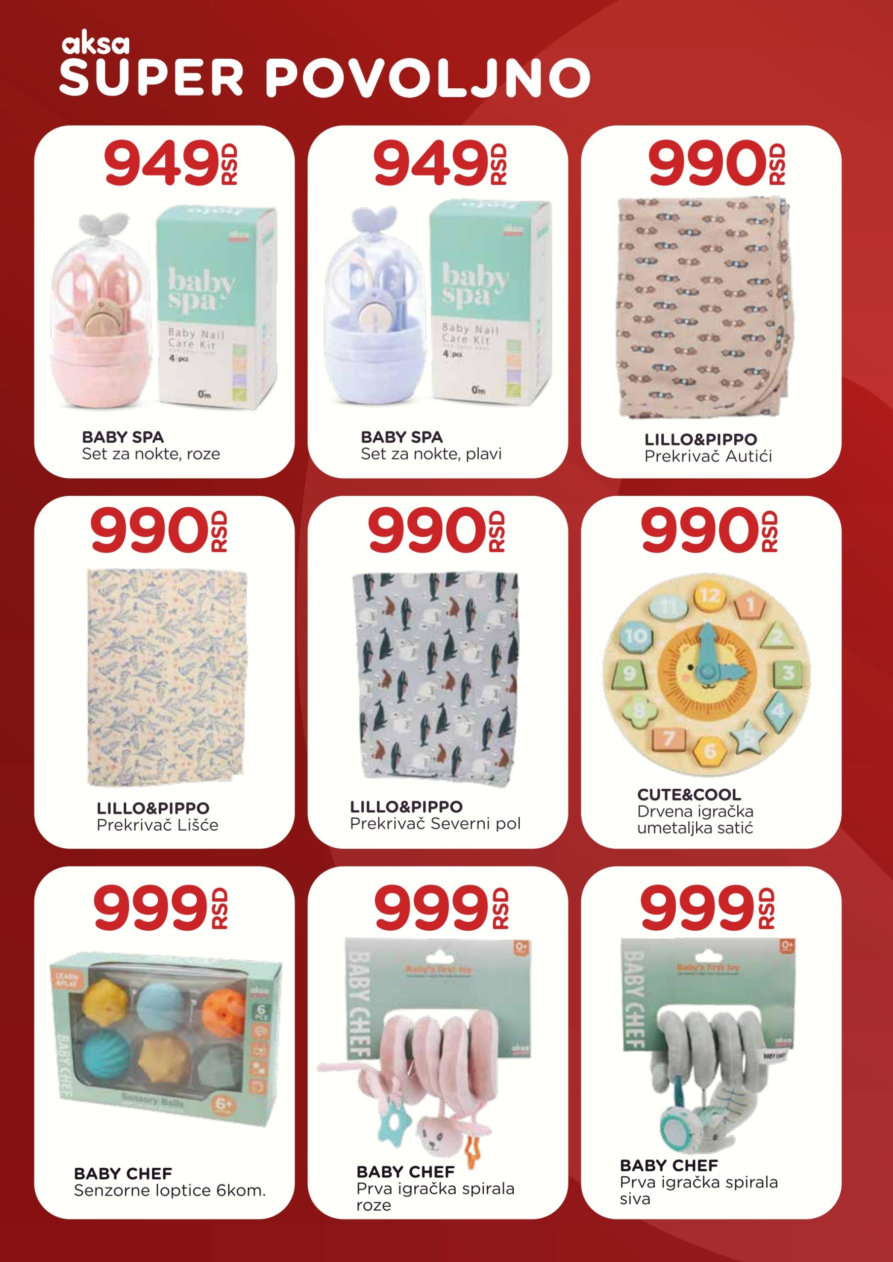 Aksa katalog SUPER POVOLJNO - sniženje do 19.1.2025.