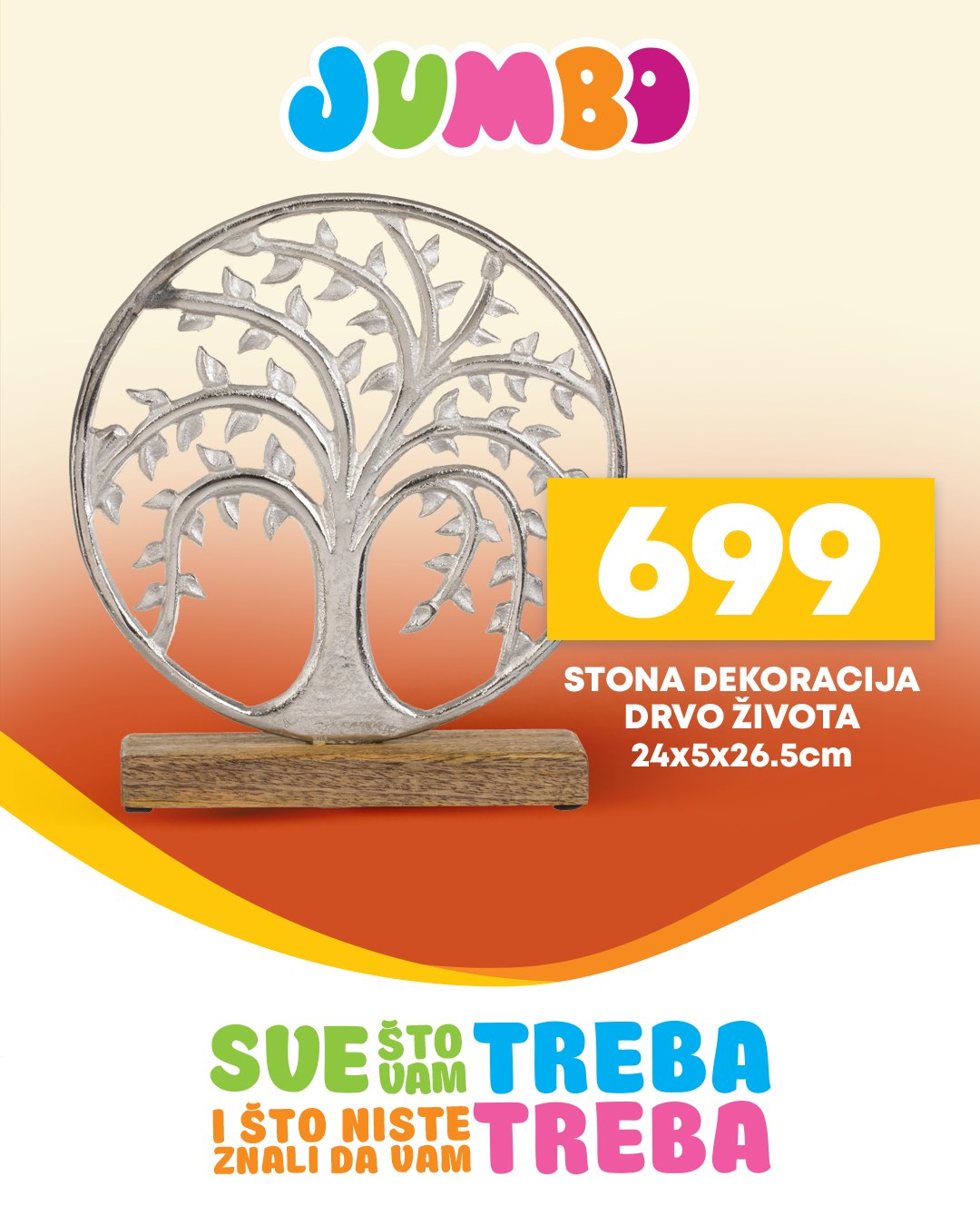 Jumbo DEKORACIJE ZA DOM oktobar 2025.