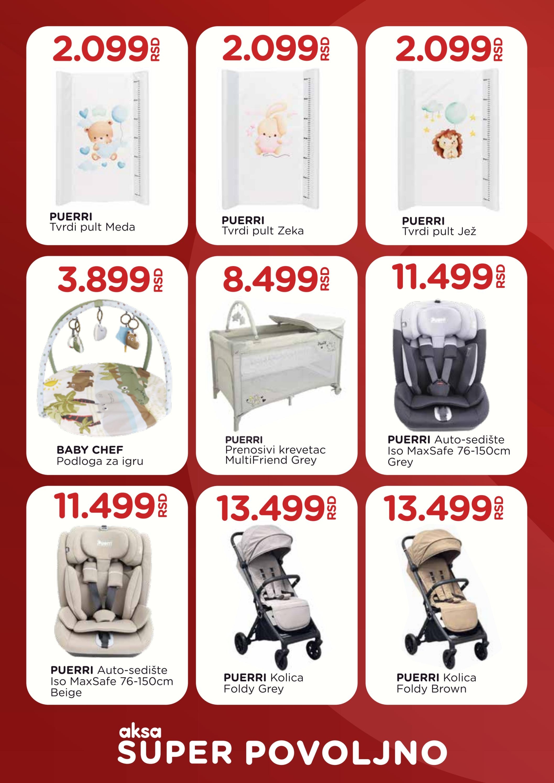 Aksa katalog SUPER POVOLJNO - sniženje do 19.1.2025.