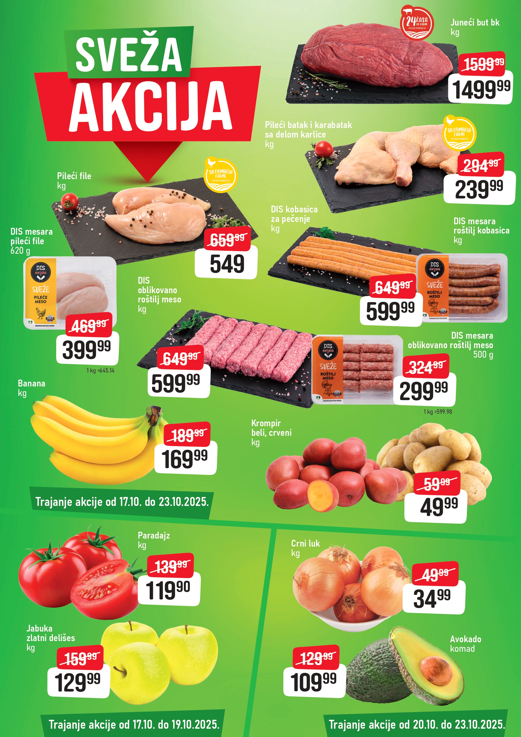 Dis SVEŽA AKCIJA 17-23.10.2025.